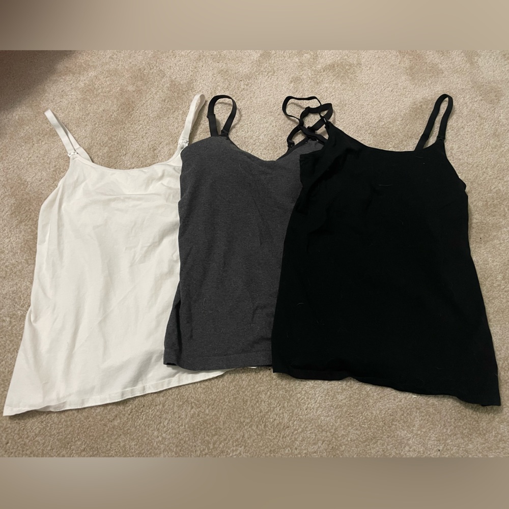 Pack of 3 nursing cami’s